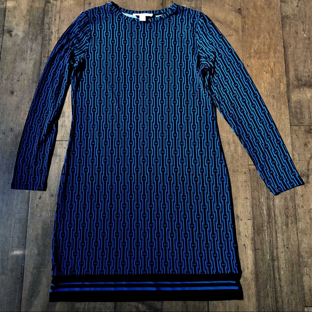 Michael by Michael Kors Print Matte Jersey Dress M - Picture 3 of 7